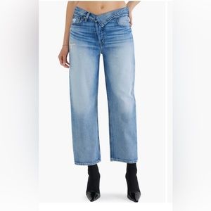Etica Neli Crossover Crop Jeans. Size 29. NEW without tags attached.